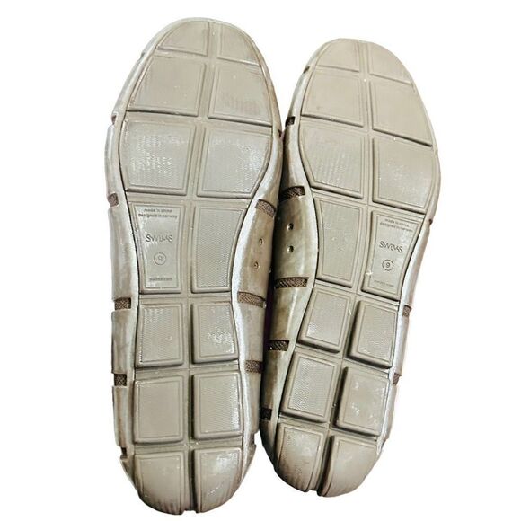 SWIMS Riva Brown Men’s Rubber Pool Beach Water Loafer Size 9 EUC - Picture 6 of 6